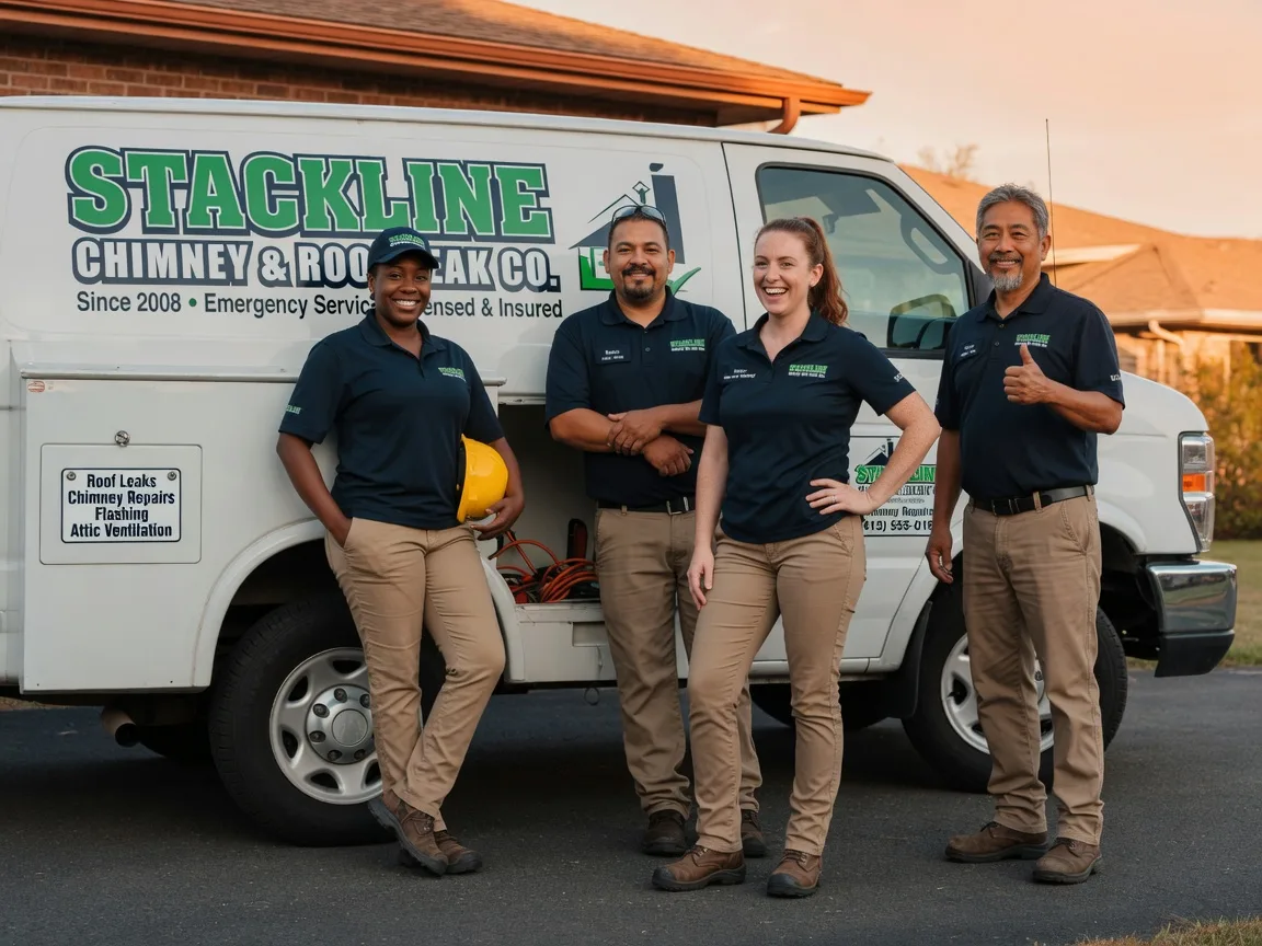 Chimney flashing repair company in Marble Falls, AR